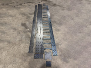 Caballete de Soldadura de 3000X205X105 Espesor 3/16 (4,76mm)