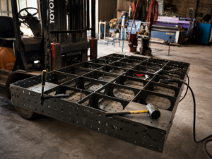 Mesa De Soldadura 2000x1000x150 3/8 de Espesor