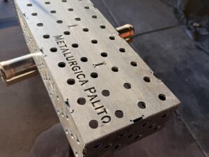 Caballete de Soldadura de 2000x205x105 Espesor 3/16 (4.76mm)