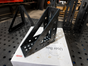 Escuadra doble de 250x250 en 1/4